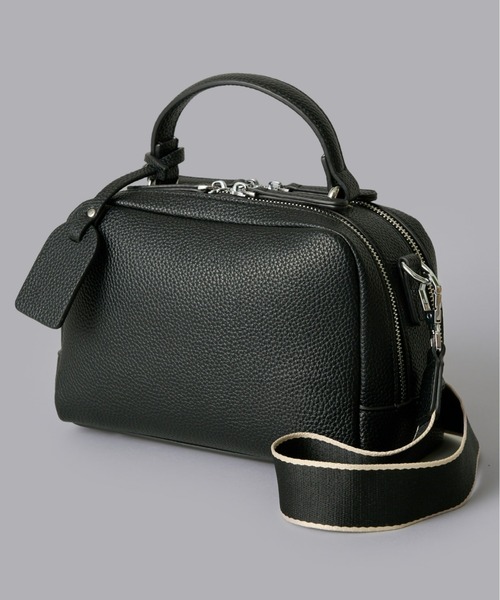 Olu.（オルドット）の「ダブルジップボストンバッグ（ボストンバッグ・レディース・グレイッシュベージュ/ブラック/アイボリー・FREE）」の19枚目の写真