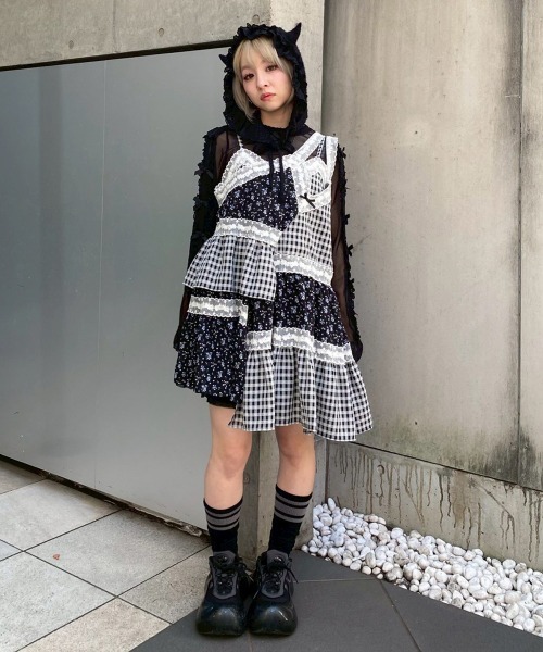 セール】MESSY LACE BABY ドール（ワンピース）｜Candy Stripper