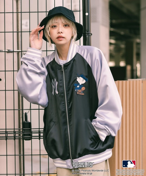 PEANUTS（ピーナッツ）の「【PEANUTS×MLB】オリジナルデザイン 和柄スカジャン ドジャース ヤンキース カブス スーベニア（スカジャン・メンズ・その他/その他2/その他1・MEDIUM/LARGE/X-LARGE）」の11枚目の写真