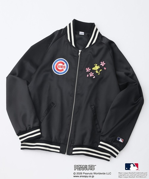 PEANUTS（ピーナッツ）の「【PEANUTS×MLB】オリジナルデザイン 和柄スカジャン ドジャース ヤンキース カブス スーベニア（スカジャン・メンズ・その他/その他2/その他1・MEDIUM/LARGE/X-LARGE）」の17枚目の写真