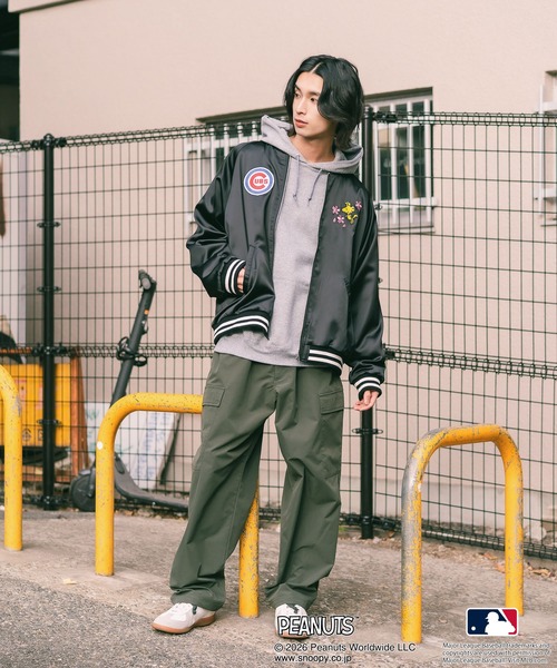 PEANUTS（ピーナッツ）の「【PEANUTS×MLB】オリジナルデザイン 和柄スカジャン ドジャース ヤンキース カブス スーベニア（スカジャン・メンズ・その他/その他2/その他1・MEDIUM/LARGE/X-LARGE）」の19枚目の写真