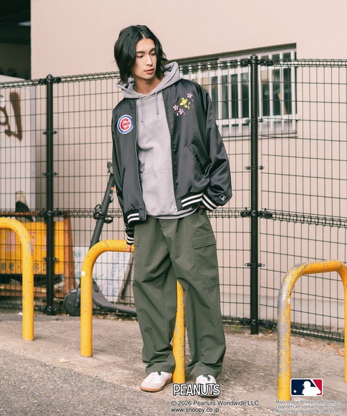 PEANUTS（ピーナッツ）の「【PEANUTS×MLB】オリジナルデザイン 和柄スカジャン ドジャース ヤンキース カブス スーベニア（スカジャン・メンズ・その他/その他2/その他1・MEDIUM/LARGE/X-LARGE）」の21枚目の写真