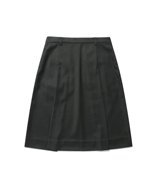 NICE GHOST CLUB(ナイスゴーストクラブ)の「FFATS PLEATS LAYERED SKIRT PANTS_GREY(NG2ESUPA92A)(その他パンツ・レディース・グレー・S/M)」の3枚目の写真