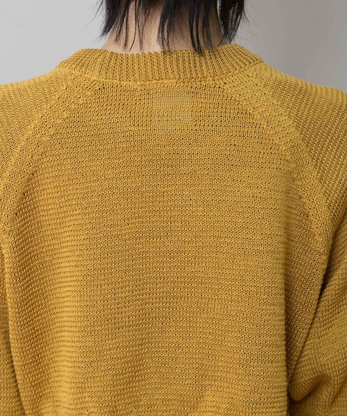 Munich（ミューニック）の「コットンニットバックベルトディテールプルオーバー（ニット/セーター・レディース・マスタード/ブラック/グレー・FREE）」の13枚目の写真