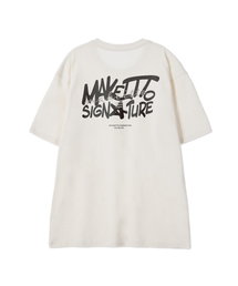 [GRAFFITI3 LOGO]CREW NECK TEE_CREAM