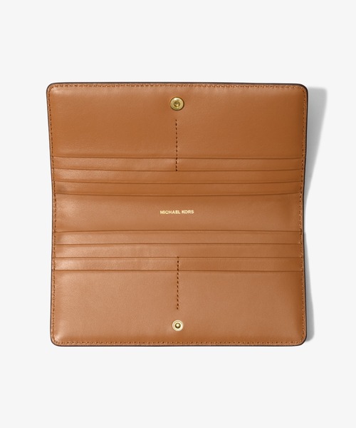 新品 MICHAEL KORS長財布 オレンジ 財布 長財布 シグネチャー MICHAEL KORS - 新品 MICHAEL KORS長財布 オレンジ 財布 長財布