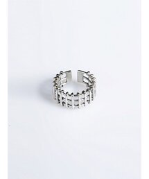 51%（フィフティーワンパーセント）の「Mesh Ring - silver（リング）」