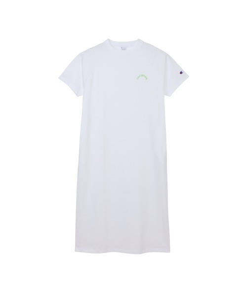 Champion（チャンピオン）の「【Champion/チャンピオン】レディース ワンピース（ワンピース・レディース・オートミール/ホワイト/ライトグリーン系/ブルー/ブラック系その他・MEDIUM/LARGE）」の2枚目の写真
