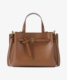 MICHAEL KORS（マイケルコース）の「EMILIA ペブルレザー サッチェル スモール（ハンドバッグ）」