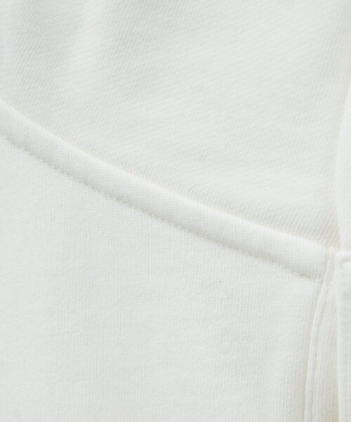 GALLARDAGALANTE（ガリャルダガランテ）の「ハーフスナップスウェット（Tシャツ/カットソー・レディース・オフホワイト/ライトグレー・FREE）」の9枚目の写真