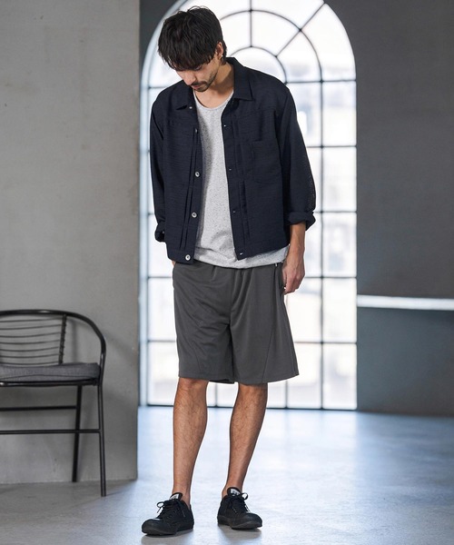CAMBIO(カンビオ)の「mp14597- KANOKO Shorts ショートパンツ(S67126cmb)(その他パンツ・メンズ・ブラック/チャコール/ブルーグリーン・S/M/L)」の14枚目の写真