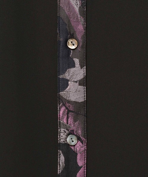 HARE（ハレ）の「アートジャガードシャツ(HARE)（シャツ/ブラウス・レディース・ブラック/グレー/ピンク・FREE）」の20枚目の写真