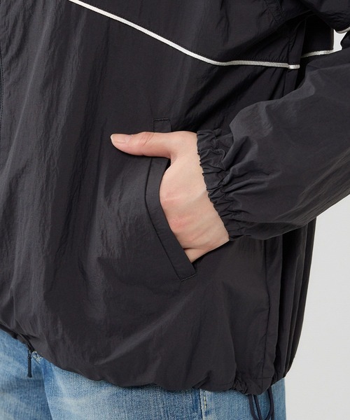 BARNYARDSTORM（バンヤードストーム）の「BARNYARDSTORM / トラックジャケット / JAPAN FABRIC【撥水】（ナイロンジャケット・レディース・ネイビー・FREE）」の21枚目の写真