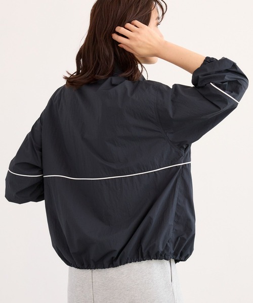 BARNYARDSTORM（バンヤードストーム）の「BARNYARDSTORM / トラックジャケット / JAPAN FABRIC【撥水】（ナイロンジャケット・レディース・ネイビー・FREE）」の10枚目の写真