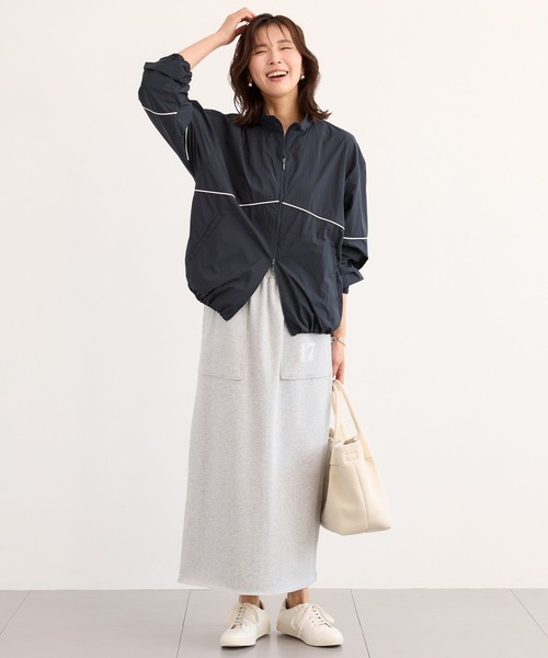 BARNYARDSTORM（バンヤードストーム）の「BARNYARDSTORM / トラックジャケット / JAPAN FABRIC【撥水】（ナイロンジャケット・レディース・ネイビー・FREE）」の11枚目の写真