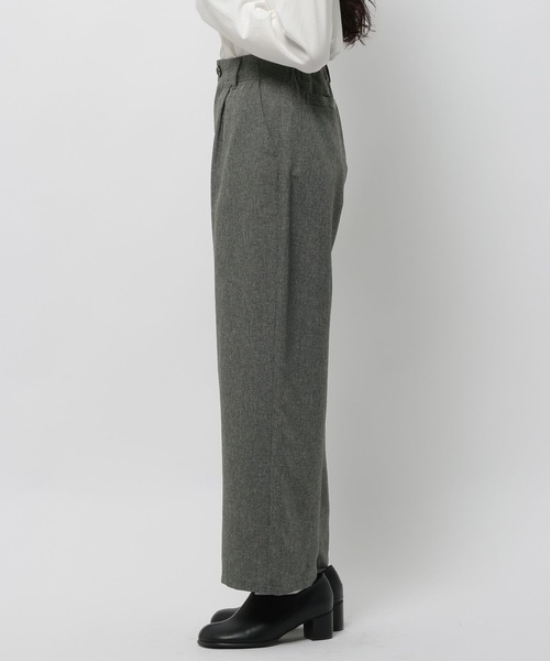 niko and...（ニコアンド）の「タックストレートパンツ（その他パンツ・レディース・ダークブラウン/グレー/チャコール・LARGE/MEDIUM）」の18枚目の写真