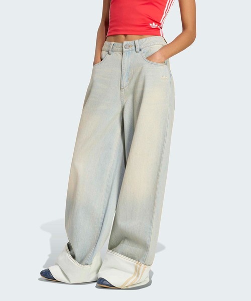 ビンテージ ワイドレッグ ジーンズ / アディダスオリジナルス adidas