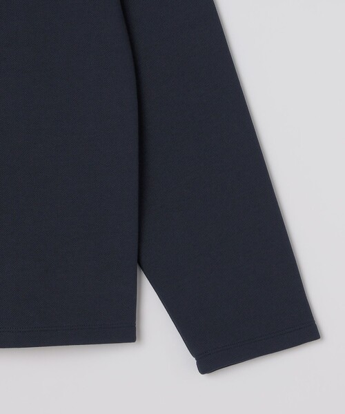 City Ambient Products（シティアンビエントプロダクツ）の「City Ambient Products: ピケ ヘンリー ネック ロングスリーブ（Tシャツ/カットソー・メンズ・ネイビー/ライトグレー/グレー・SMALL/LARGE/MEDIUM）」の8枚目の写真