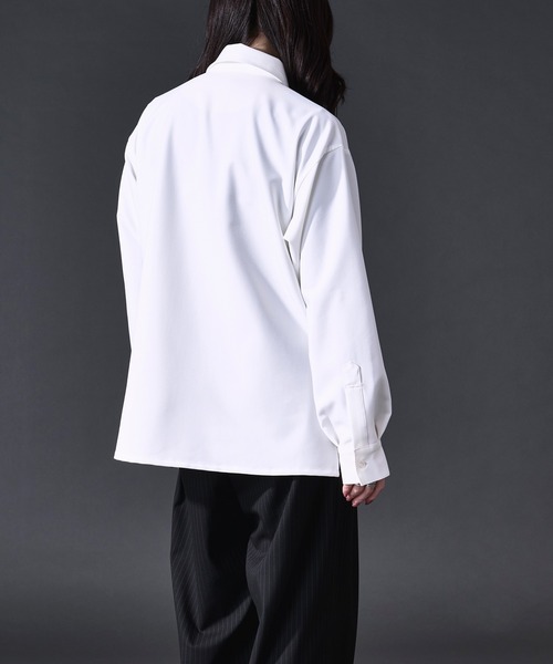 Ellno Loset（エルノロゼット）の「【UVカット＆イージーケア】Comfort regular shirt/コンフォートレギュラーシャツ（シャツ/ブラウス・メンズ・ホワイト系/ブルー系/ブラック系/オフホワイト・LARGE/MEDIUM/SMALL）」の5枚目の写真