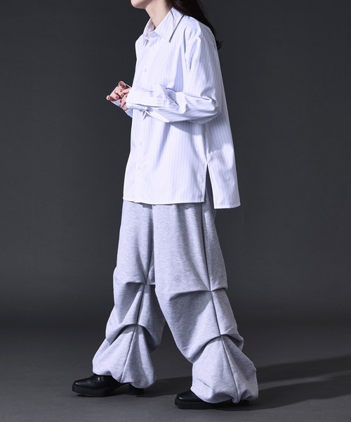 Ellno Loset（エルノロゼット）の「【UVカット＆イージーケア】Comfort regular shirt/コンフォートレギュラーシャツ（シャツ/ブラウス・メンズ・ホワイト系/ブルー系/ブラック系/オフホワイト・LARGE/MEDIUM/SMALL）」の18枚目の写真