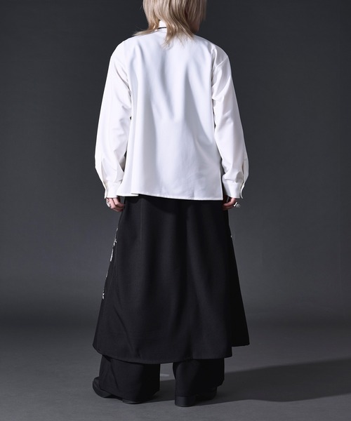 Ellno Loset（エルノロゼット）の「【UVカット＆イージーケア】Comfort regular shirt/コンフォートレギュラーシャツ（シャツ/ブラウス・メンズ・ホワイト系/ブルー系/ブラック系/オフホワイト・LARGE/MEDIUM/SMALL）」の8枚目の写真