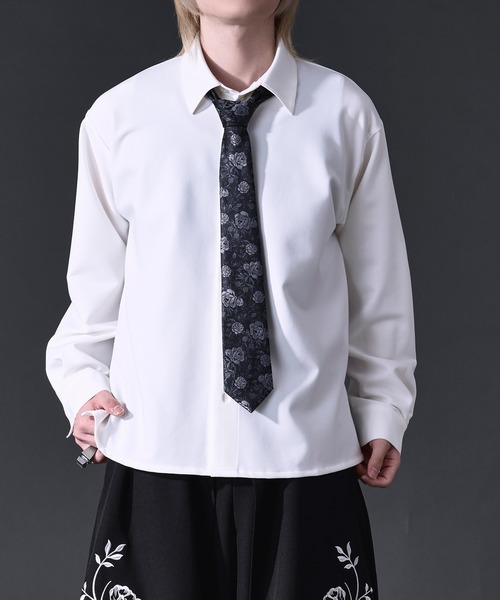 Ellno Loset（エルノロゼット）の「【UVカット＆イージーケア】Comfort regular shirt/コンフォートレギュラーシャツ（シャツ/ブラウス・メンズ・ホワイト系/ブルー系/ブラック系/オフホワイト・LARGE/MEDIUM/SMALL）」の11枚目の写真