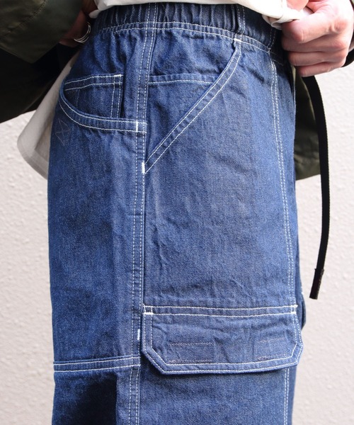 Gramicci（グラミチ）の「Gramicci/グラミチ　デニムEQTパンツ　DENIM EQT PANTS（デニムパンツ・メンズ・インディゴブルー/ブルー・L/M）」の4枚目の写真
