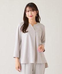 Rose Tiara | 【セットアップ対応】【イージーケア】ストレッチツイルブラウス(シャツ/ブラウス)