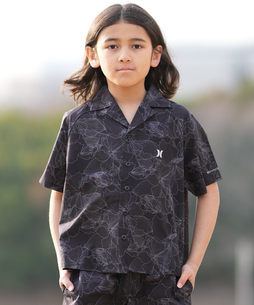 Hurley (ハーレー)の「Hurley/ハーレー キッズ 半袖 シャツ 水陸両用 BUSH261003(シャツ/ブラウス・キッズ・ホワイト/ブラック・160cm/150cm/140cm/130cm)」の9枚目の写真
