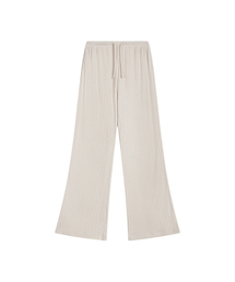 LOUNGE FLARE PANTS - LIGHT PINK