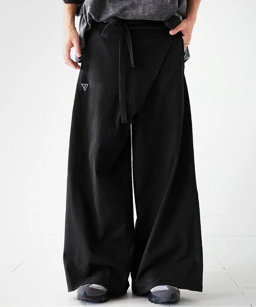 antiqua(アンティカ)の「REC PANTS レックロングパンツ(その他パンツ・レディース・ブラック・FREE)」の5枚目の写真