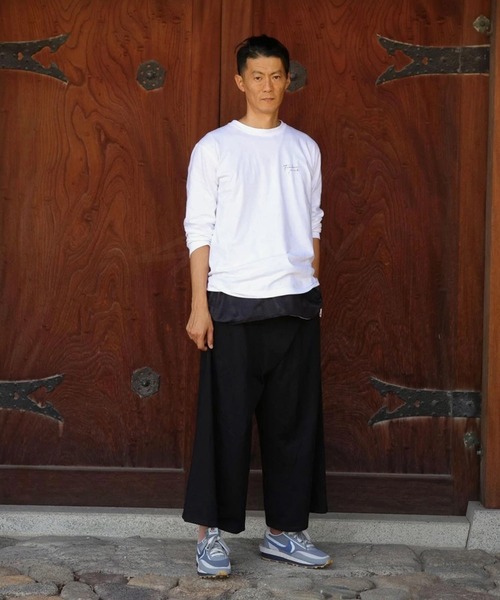 antiqua(アンティカ)の「REC PANTS レックロングパンツ(その他パンツ・レディース・ブラック・FREE)」の7枚目の写真