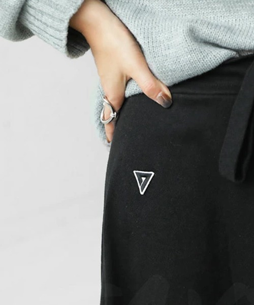 antiqua(アンティカ)の「REC PANTS レックロングパンツ(その他パンツ・レディース・ブラック・FREE)」の4枚目の写真