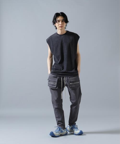 DANKE SCHON（ダンケシェーン）の「【WEB&DEPOT限定】DankeSchon/ダンケシェーン/CHEMICAL NOSLEEVES（Tシャツ/カットソー・メンズ・グレー/ブラック・L/S/M）」の17枚目の写真