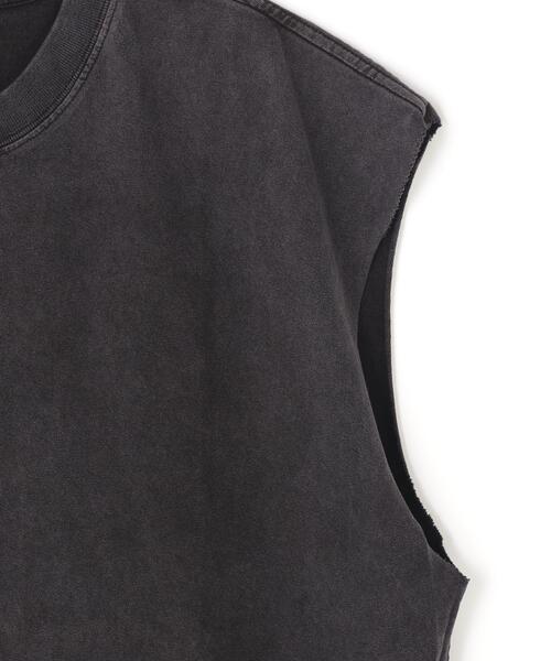 DANKE SCHON（ダンケシェーン）の「【WEB&DEPOT限定】DankeSchon/ダンケシェーン/CHEMICAL NOSLEEVES（Tシャツ/カットソー・メンズ・グレー/ブラック・L/S/M）」の12枚目の写真