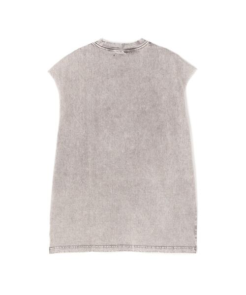 DANKE SCHON（ダンケシェーン）の「【WEB&DEPOT限定】DankeSchon/ダンケシェーン/CHEMICAL NOSLEEVES（Tシャツ/カットソー・メンズ・グレー/ブラック・L/S/M）」の4枚目の写真