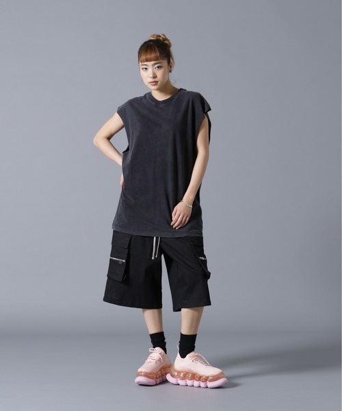 DANKE SCHON（ダンケシェーン）の「【WEB&DEPOT限定】DankeSchon/ダンケシェーン/CHEMICAL NOSLEEVES（Tシャツ/カットソー・メンズ・グレー/ブラック・L/S/M）」の21枚目の写真