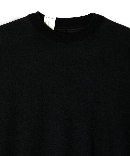 N.HOOLYWOOD UNDER SUMMIT WEAR(N.ハリウッド アンダーサミットウエア)の「HALF SLEEVE KNIT(ニット/セーター・メンズ・ブラック・40/38/36)」の2枚目の写真