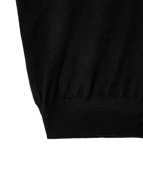 N.HOOLYWOOD UNDER SUMMIT WEAR(N.ハリウッド アンダーサミットウエア)の「HALF SLEEVE KNIT(ニット/セーター・メンズ・ブラック・40/38/36)」の3枚目の写真