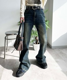 sedacle girl（セダクルガール）の「ブーツカットデニムパンツ（デニムパンツ）」