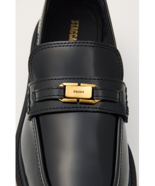 STACCATO（スタッカート）の「ｸﾗｼｯｸﾋﾟﾝｽﾞﾛｰﾌｧｰ（ローファー・レディース・ブラック・24.5cm/24.0cm/23.5cm/23.0cm/22.5cm）」の9枚目の写真