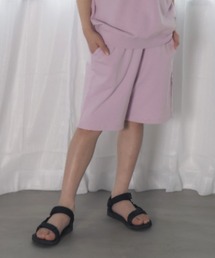 MAKE YOUR DAY | セットアップできるビンテージウォッシュ5分丈パンツ■150.160cm(その他パンツ)