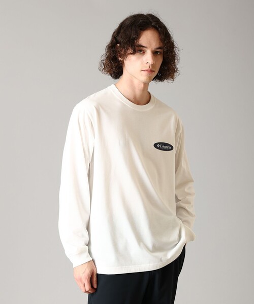 Columbia(コロンビア)の「UVカット Columbia/アーバンハイクグラフィック ロングスリーブTシャツ/コロンビア(Tシャツ/カットソー・メンズ・ブラック/パープル/ホワイト/ホワイト系その他/グリーン/ホワイト系その他2/ブラック系その他/ブルー/グリーン系その他2/グリーン系その他/ブラック系その他2/ホワイト系その他3/ネイビー/ホワイト系その他4・L/XL/M/S)」の6枚目の写真