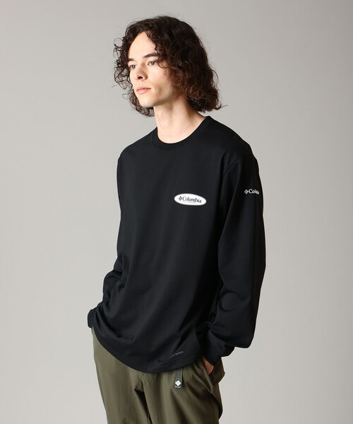 Columbia(コロンビア)の「UVカット Columbia/アーバンハイクグラフィック ロングスリーブTシャツ/コロンビア(Tシャツ/カットソー・メンズ・ブラック/パープル/ホワイト/ホワイト系その他/グリーン/ホワイト系その他2/ブラック系その他/ブルー/グリーン系その他2/グリーン系その他/ブラック系その他2/ホワイト系その他3/ネイビー/ホワイト系その他4・L/XL/M/S)」の9枚目の写真