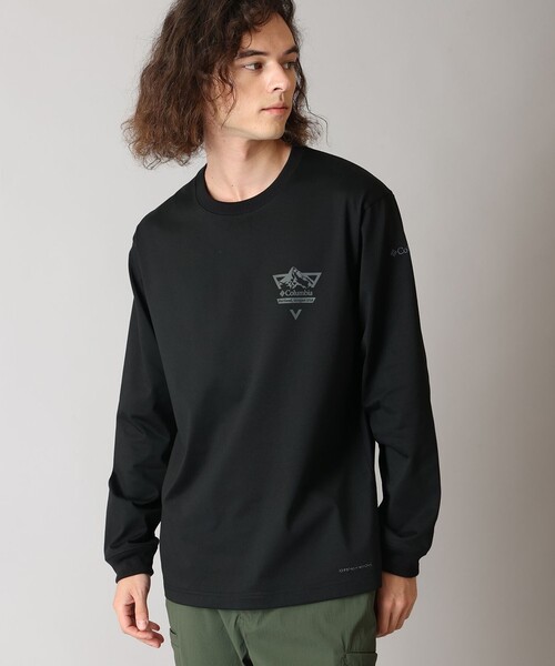 Columbia(コロンビア)の「UVカット Columbia/アーバンハイクグラフィック ロングスリーブTシャツ/コロンビア(Tシャツ/カットソー・メンズ・ブラック/パープル/ホワイト/ホワイト系その他/グリーン/ホワイト系その他2/ブラック系その他/ブルー/グリーン系その他2/グリーン系その他/ブラック系その他2/ホワイト系その他3/ネイビー/ホワイト系その他4・L/XL/M/S)」の7枚目の写真