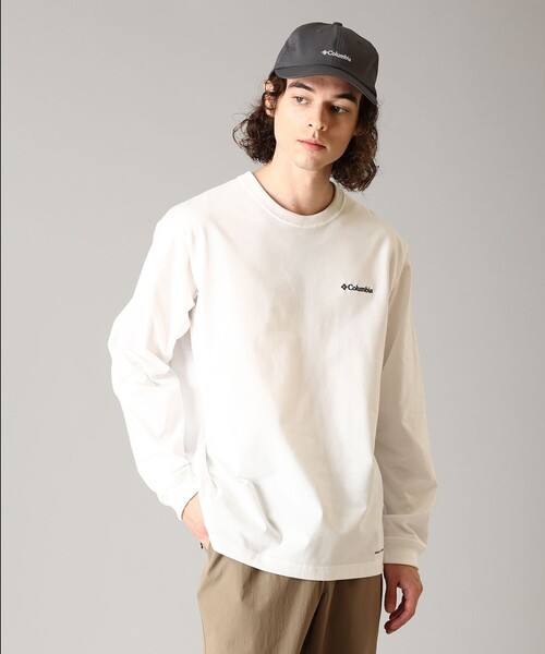 Columbia(コロンビア)の「UVカット Columbia/アーバンハイクグラフィック ロングスリーブTシャツ/コロンビア(Tシャツ/カットソー・メンズ・ブラック/パープル/ホワイト/ホワイト系その他/グリーン/ホワイト系その他2/ブラック系その他/ブルー/グリーン系その他2/グリーン系その他/ブラック系その他2/ホワイト系その他3/ネイビー/ホワイト系その他4・L/XL/M/S)」の20枚目の写真