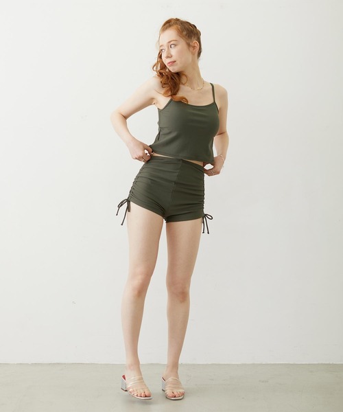 MILKFED.（ミルクフェド）の「4-PIECE SWIMSUIT SET（水着・レディース・ブラック/オリーブ/ネイビー・S/M）」の19枚目の写真