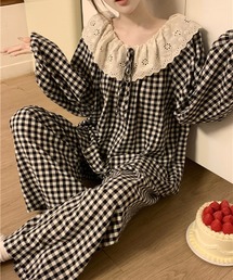 WEGO | 2点セットフリルカラールームウェア(ルームウェア/パジャマ)