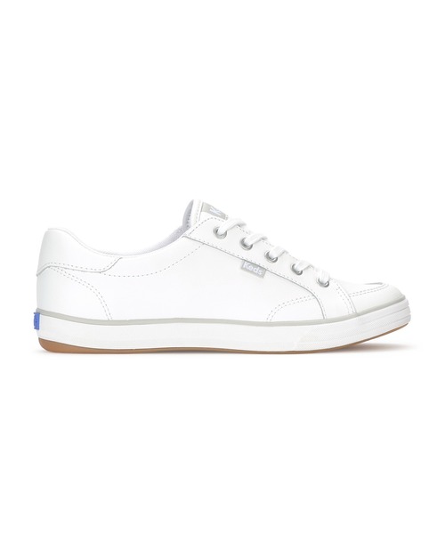Keds(ケッズ)の「Keds ケッズ センター スリー レザー ホワイト(スニーカー・レディース・ホワイト・23.0cm/23.5cm/24.0cm/24.5cm/25.0cm/22.5cm)」の4枚目の写真