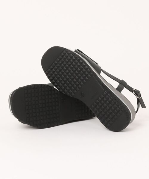 inter-chaussures(インターショシュール)の「【INTER-CHAUSSURES】バックルウエッジバックバンドサンダル(I62100)(サンダル・レディース・ホワイト/ブラック/シルバー・37/36/35/39)」の8枚目の写真